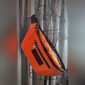 Steve Madden Vibrant Orange Belt Bag